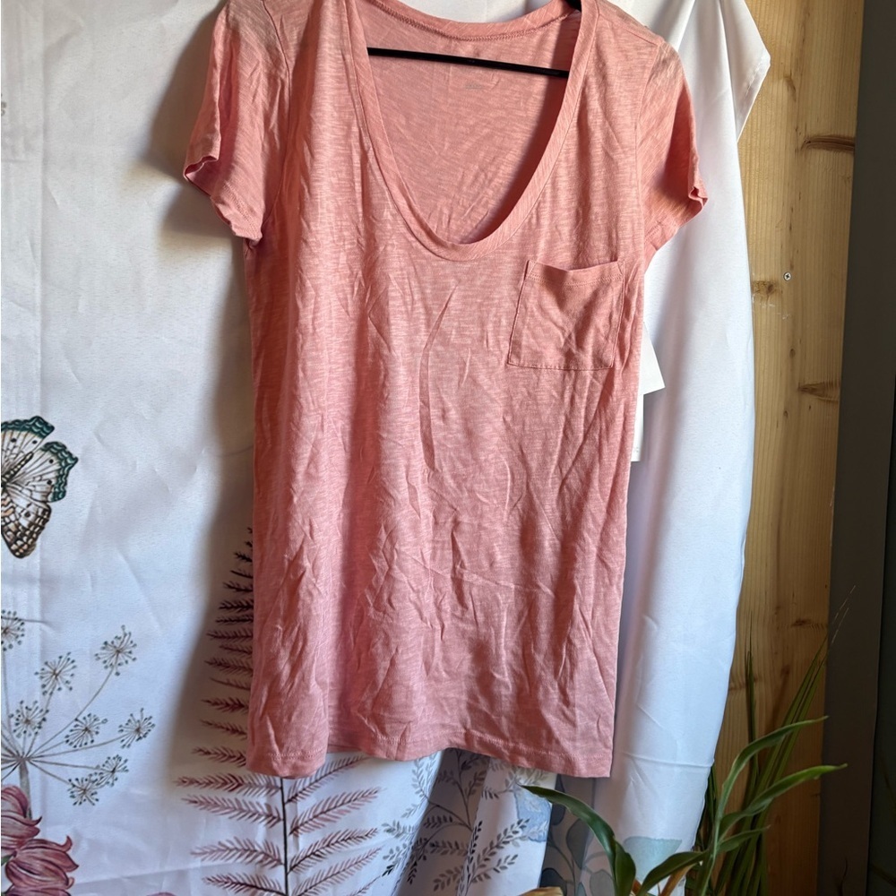 Caslon Light Pink Short Sleeve Tee